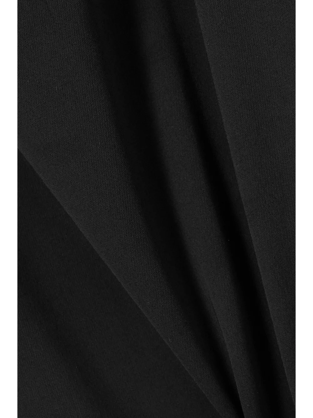 Close-up detail of the 16Arlington Blaise Strapless Crepe and Satin Maxi Dress