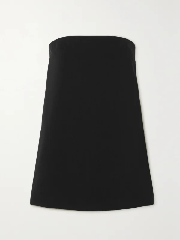 16Arlington Blaise Strapless Crepe and Satin Mini Dress