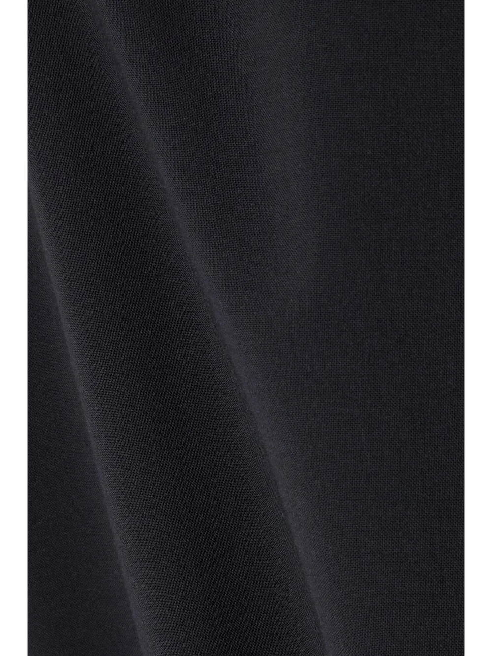 Close-up detail of the 16Arlington Delta Belted Cady Maxi Skirt