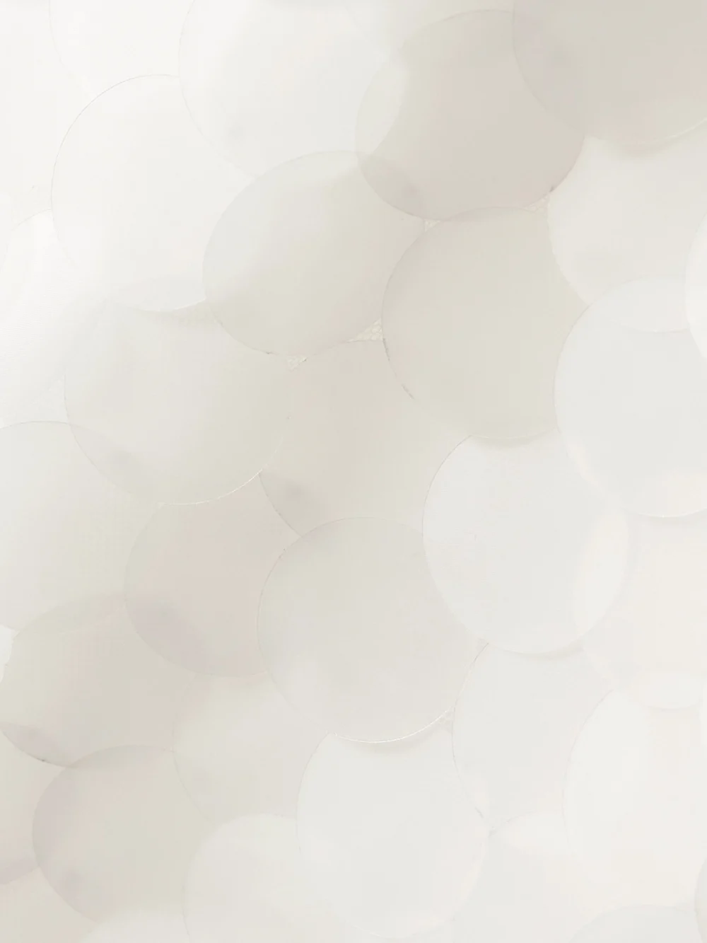 Close-up detail of the 16Arlington Delta Pailette-embellished Tulle Midi Skirt
