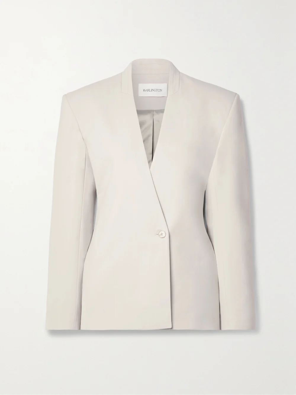 16Arlington Elinor Woven Blazer in off-white