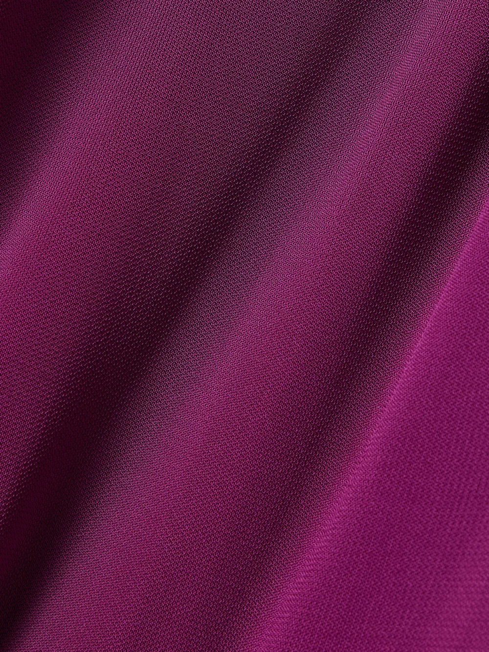 Close-up detail of the 16Arlington Polyta One-shoulder Pleated Draped Jersey Gown