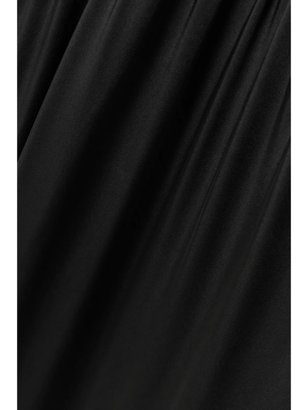 Close-up detail of the 16Arlington Salina Satin Halterneck Gown