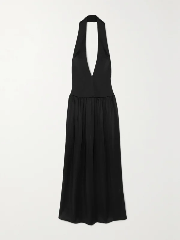 16Arlington Salina Satin Halterneck Gown