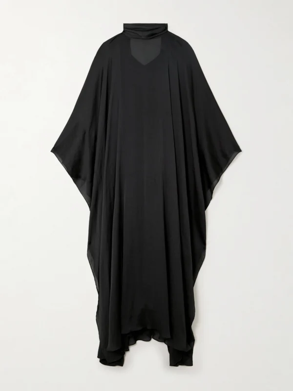 Abadia Crinkled-voile Maxi Dress