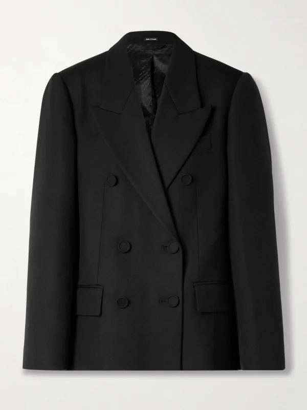 Acne Studios Double-breasted Wool-twill Blazer