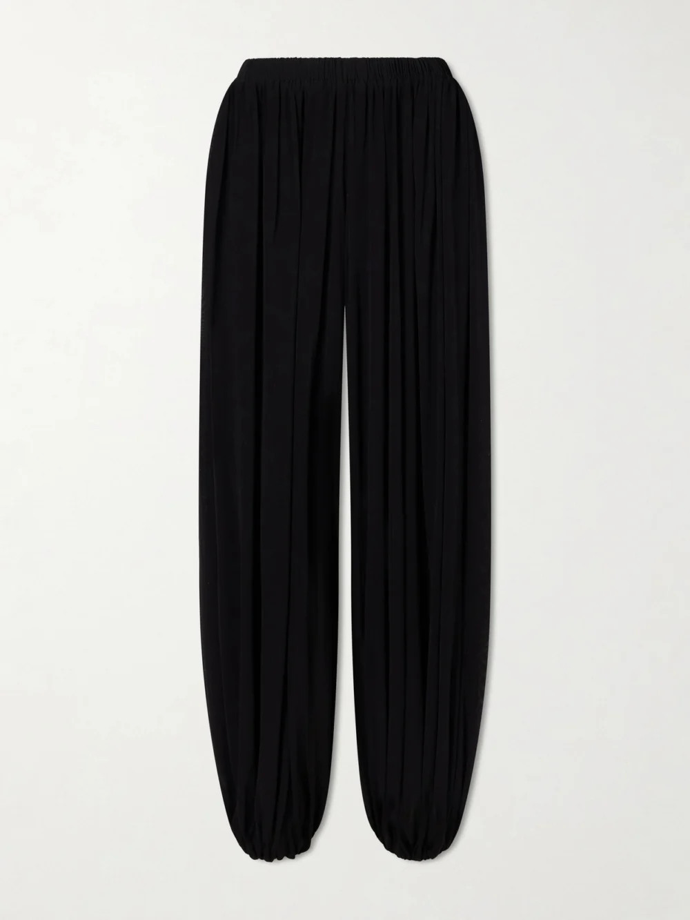 Aflalo Lolana Satin-jersey Balloon Pants in black