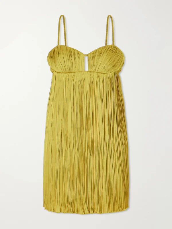 Aflalo Siren Plissé Mini Dress