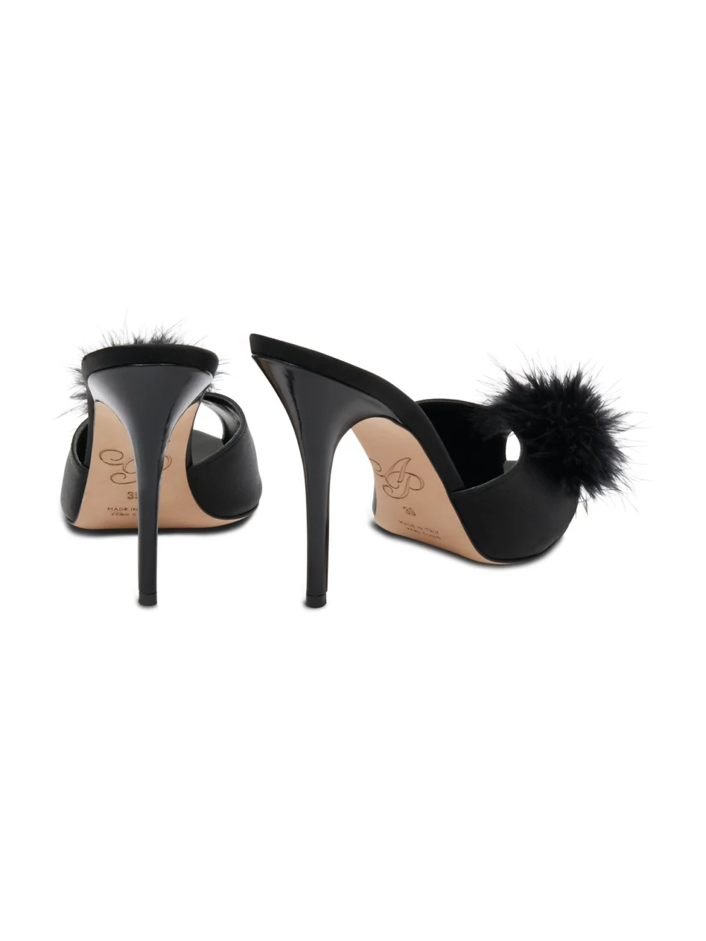 Agent Provocateur Allegrah Mules in Black, view 5