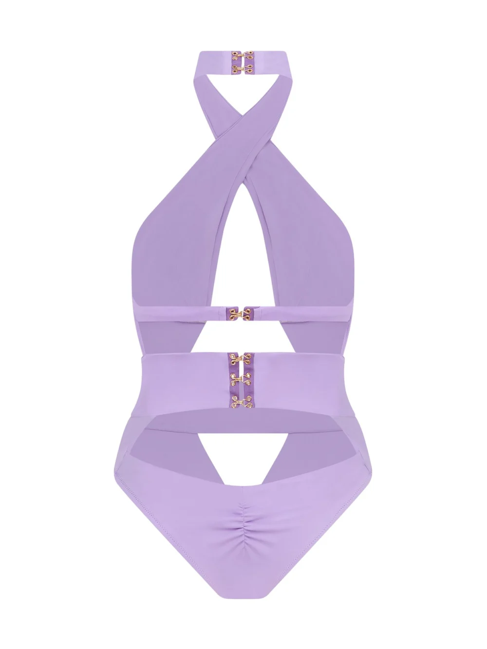 Agent Provocateur Anja Swimsuit in Lilac, view 5