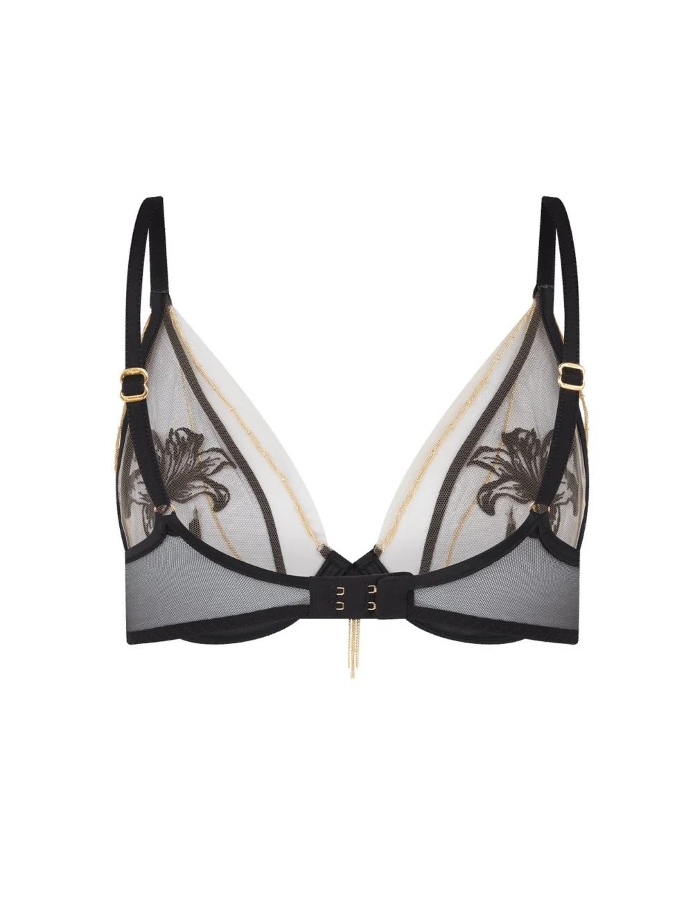 Agent Provocateur Auretta Plunge Underwired Bra, view 6