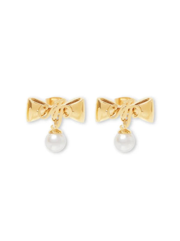Agent Provocateur Beki Earrings in Gold Crystal