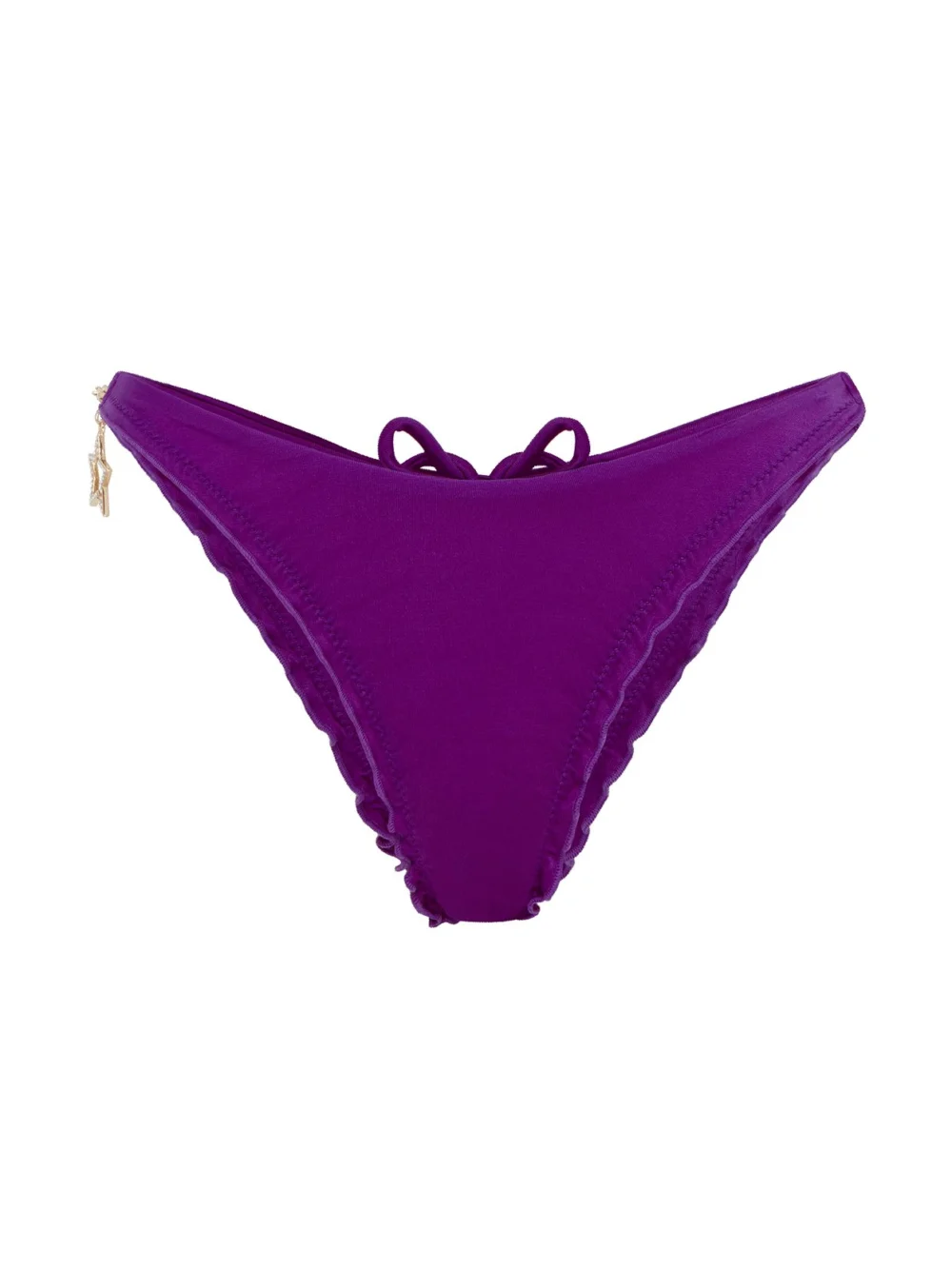 Agent Provocateur Berry Bikini Bottom in Purple