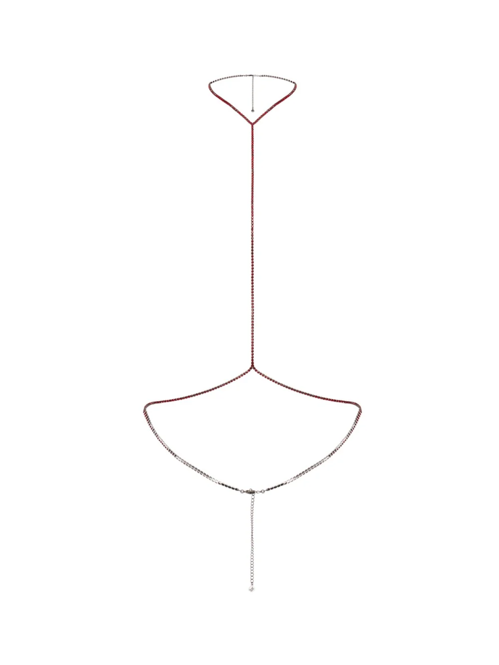 Agent Provocateur Bougie Bodychain in Red
