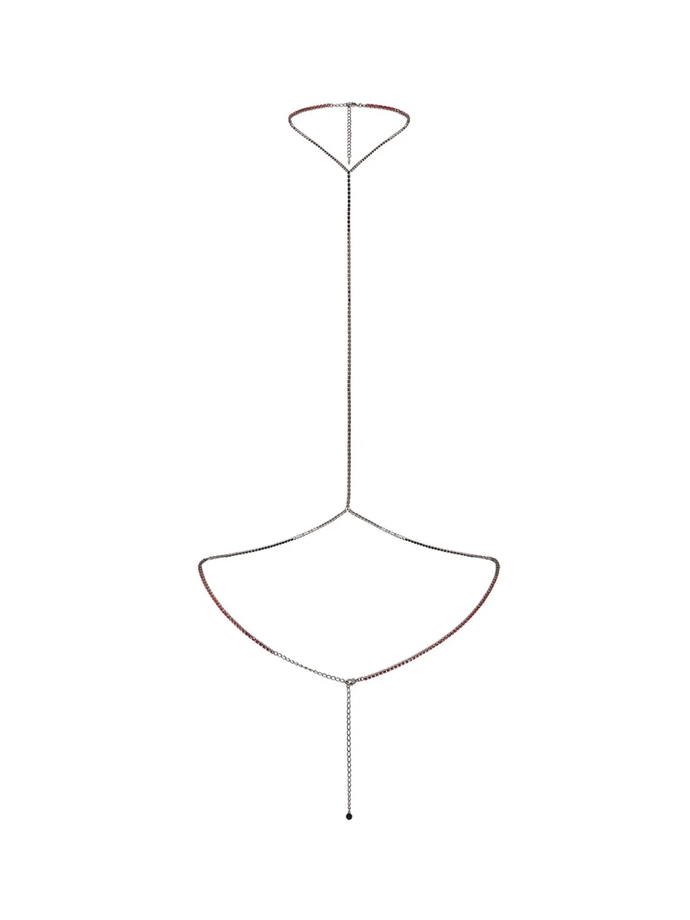 Agent Provocateur Bougie Bodychain in Red, view 6
