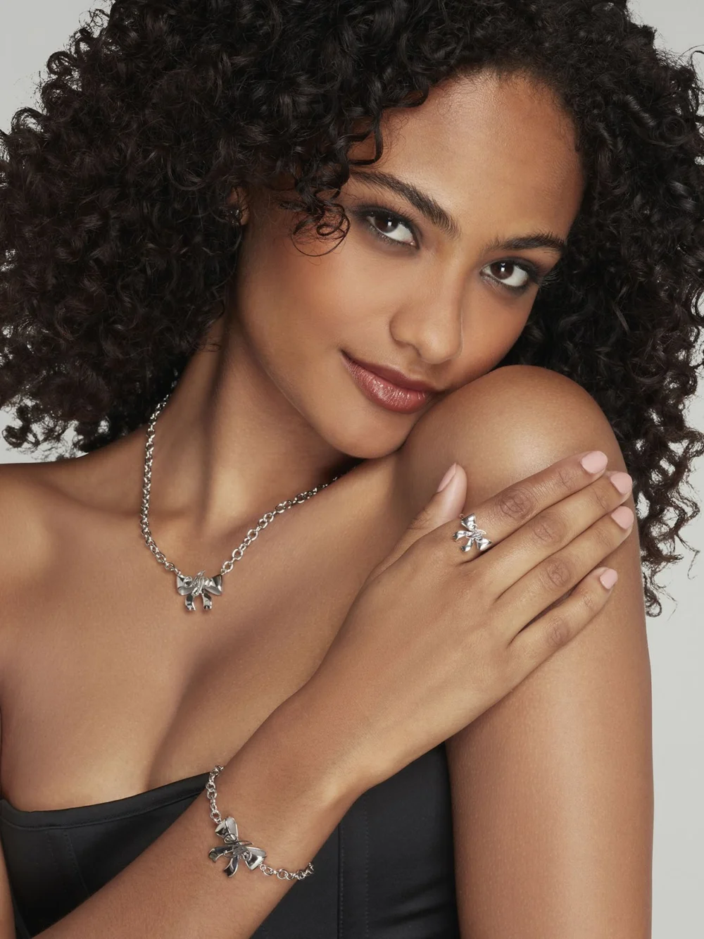 Agent Provocateur Bret Ring in Silver, view 2