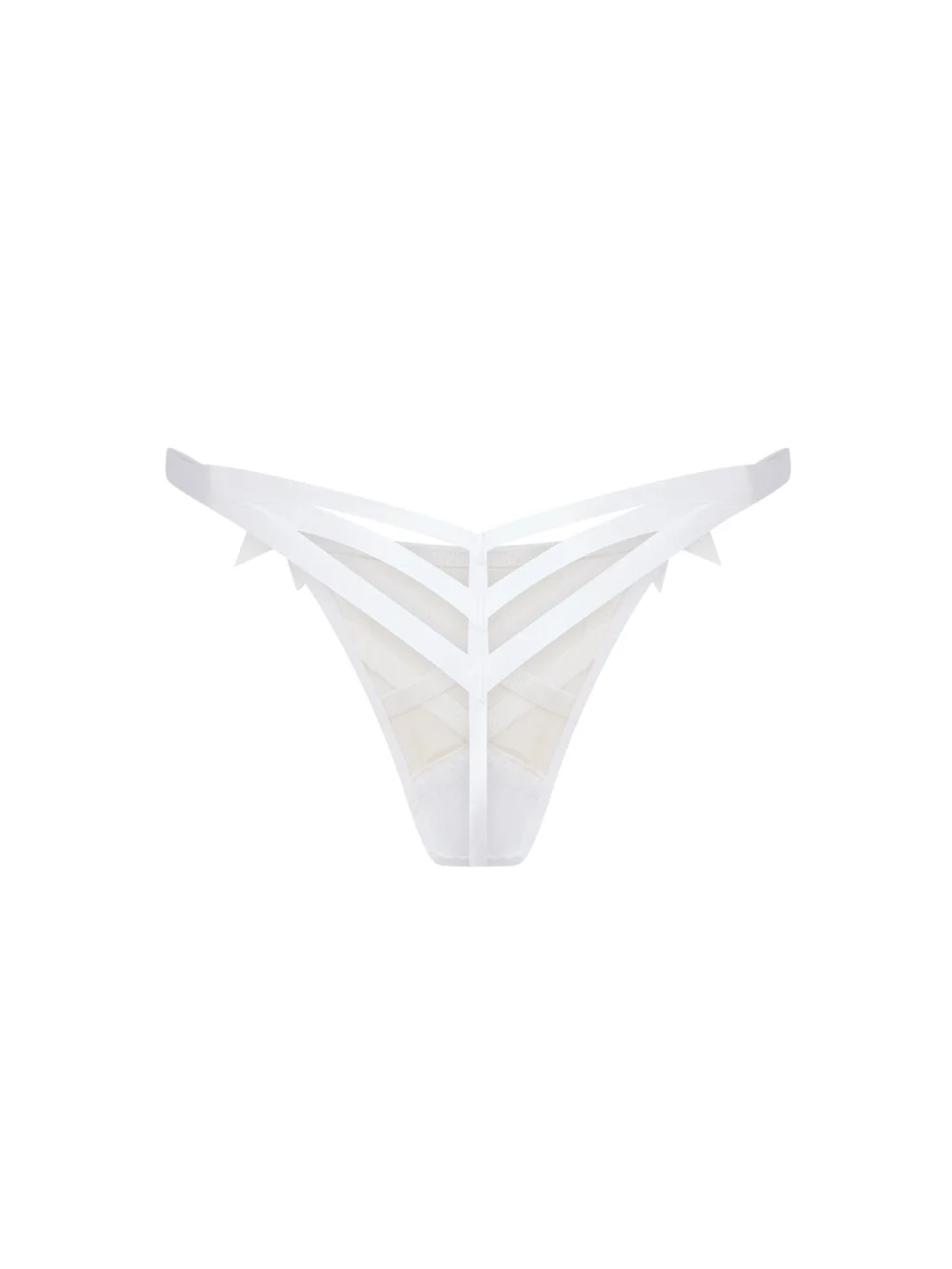 Agent Provocateur Briella Thong in White Sand, view 5