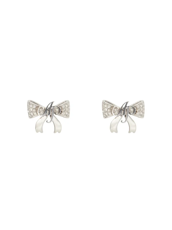 Agent Provocateur Brietta Earrings in Silver Crystal