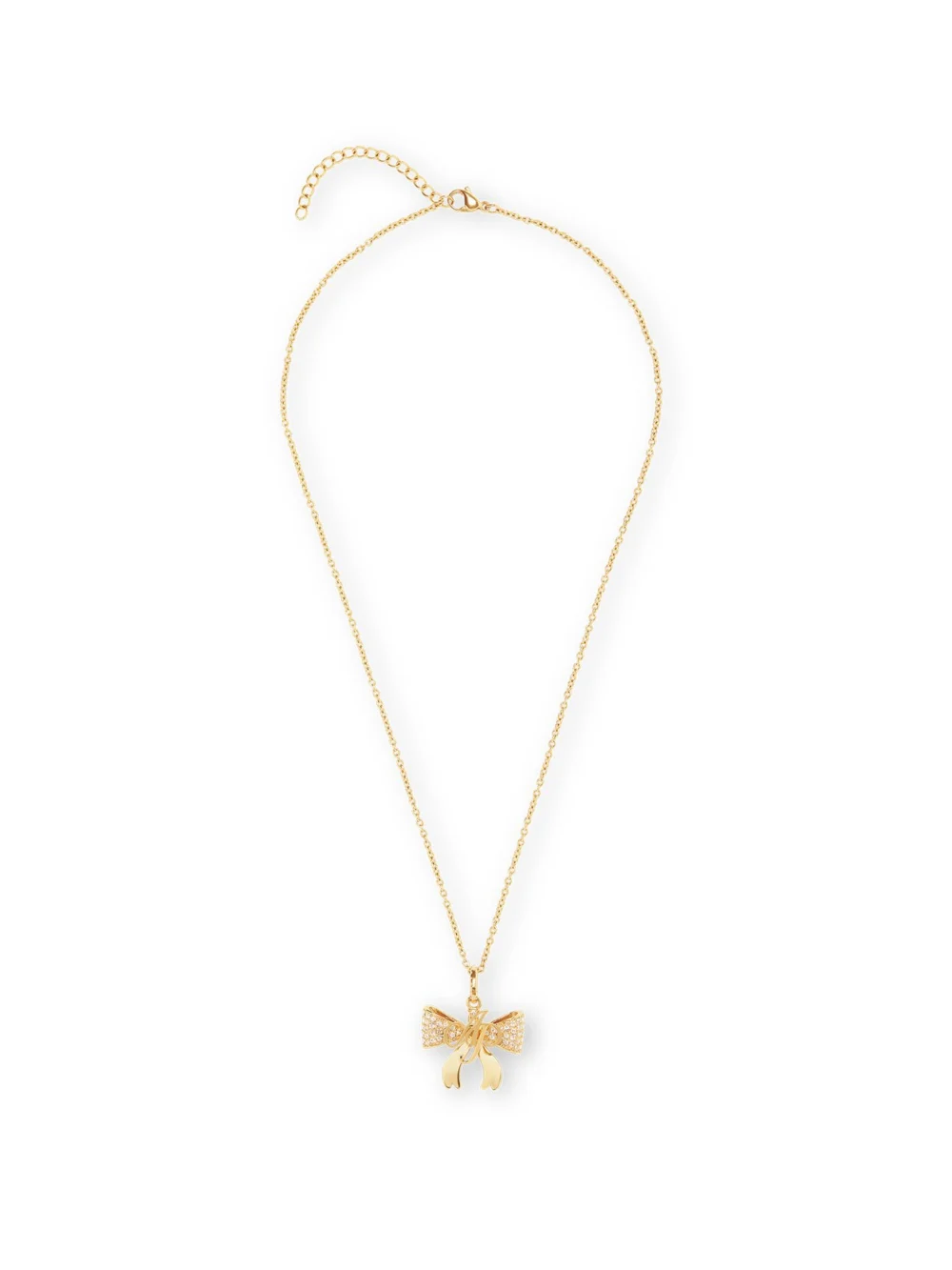 Agent Provocateur Brietta Necklace in Gold Crystal