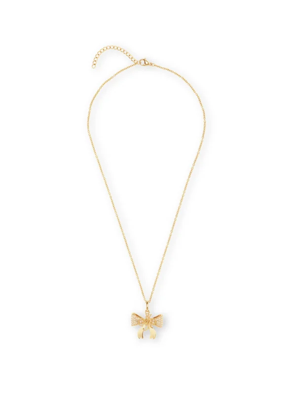 Agent Provocateur Brietta Necklace in Gold Crystal