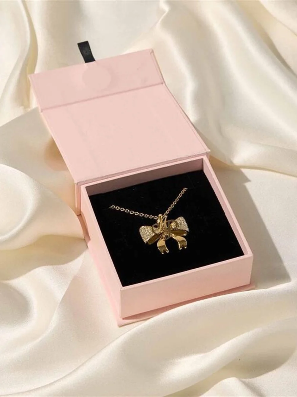 Agent Provocateur Brietta Necklace in Gold Crystal, view 4