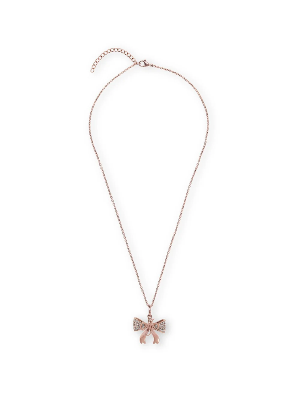Agent Provocateur Brietta Necklace in Rose Gold Crystal