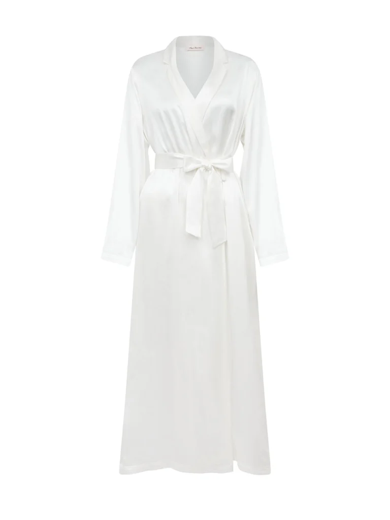 Agent Provocateur Cecily Long Gown in Ivory