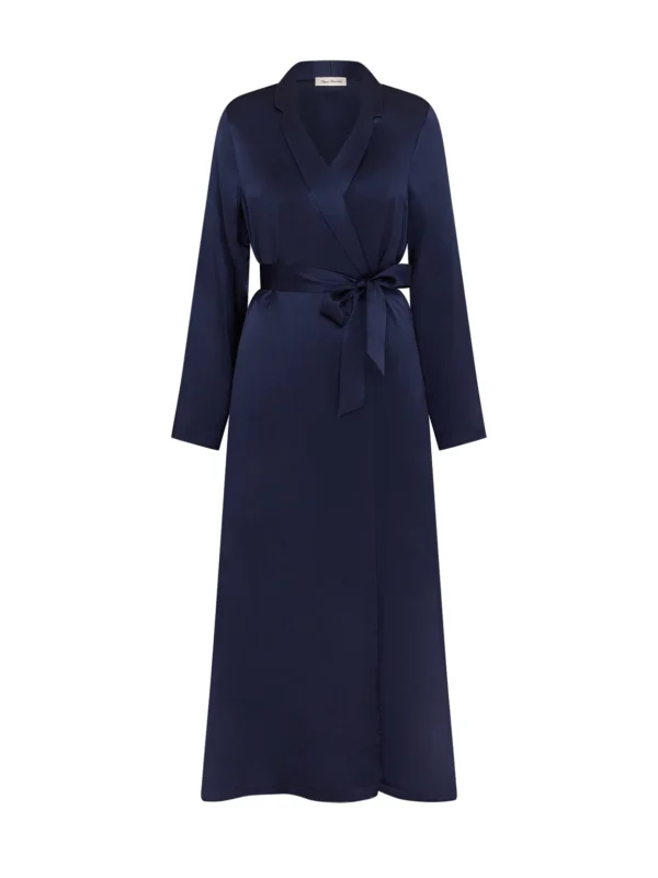 Agent Provocateur Cecily Long Gown in Navy
