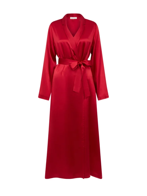 Agent Provocateur Cecily Long Gown in Red
