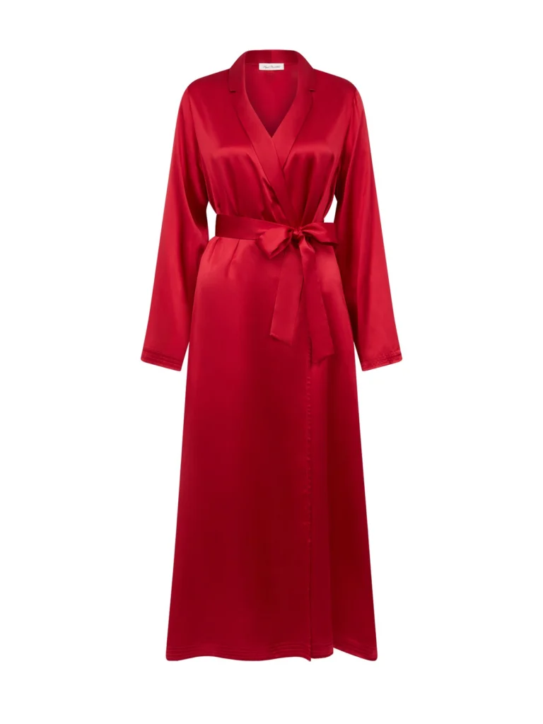 Agent Provocateur Cecily Long Gown in Red
