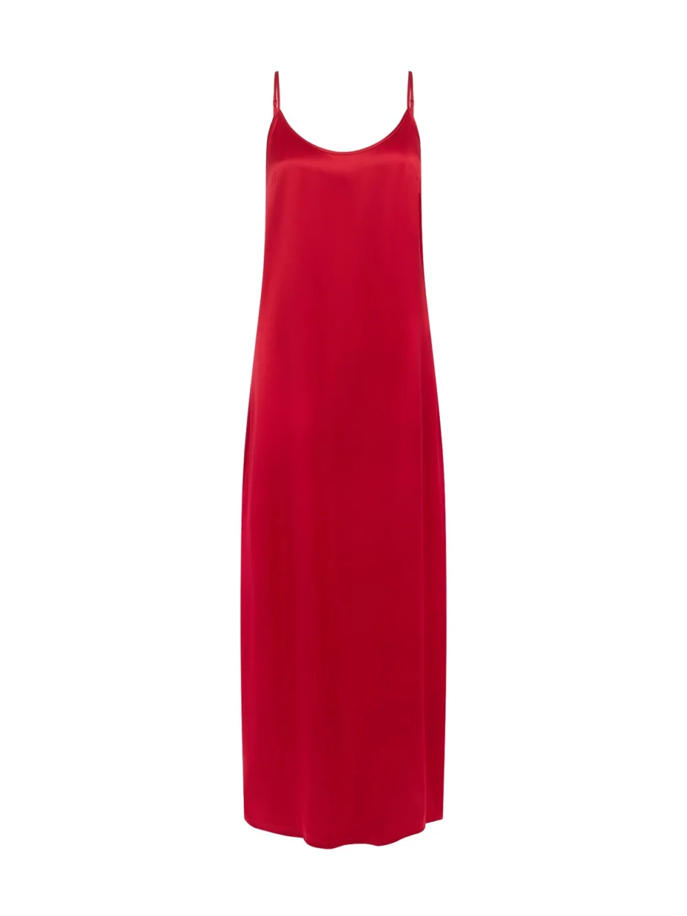 Agent Provocateur Cecily Long Slip Dress in Red