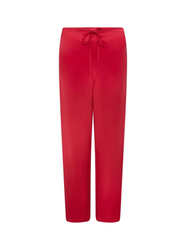 Agent Provocateur Cecily Pyjama Set in Red