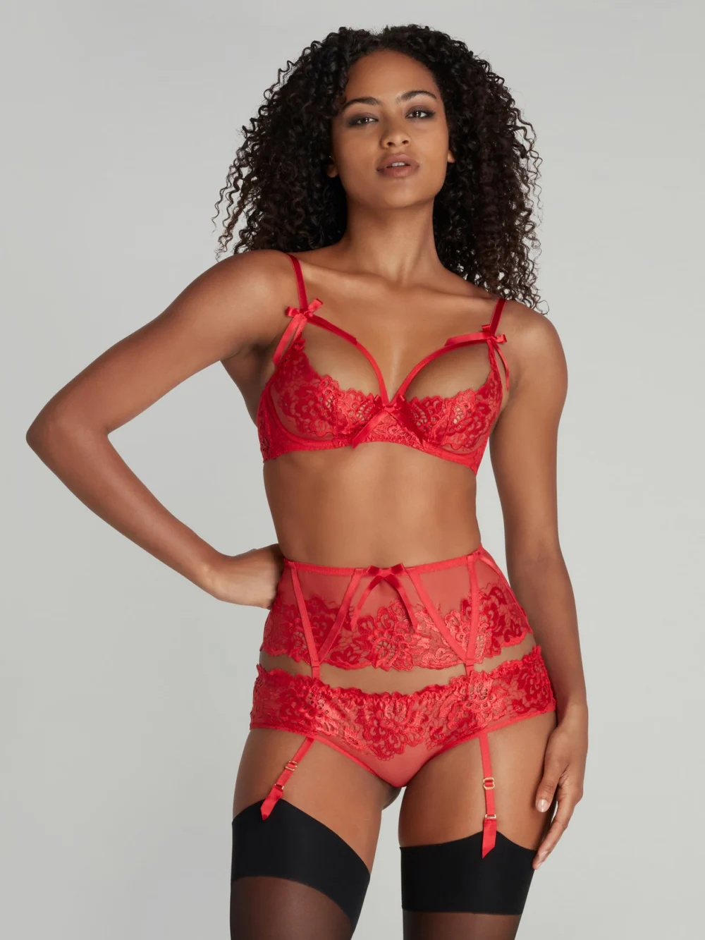 Agent Provocateur Cendrillon Suspender, view 2