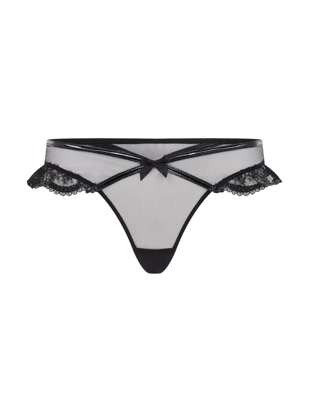 Agent Provocateur Charlotia Thong in black