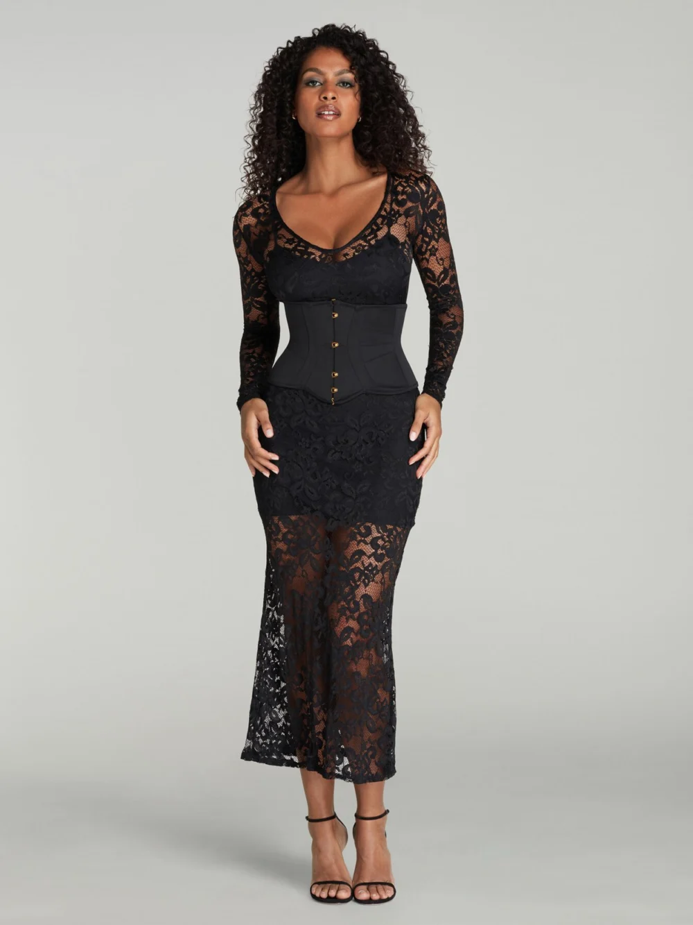Agent Provocateur Cindee Maxi Dress, view 4