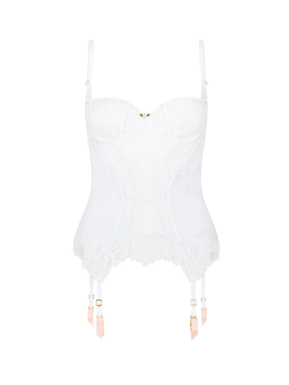 Agent Provocateur Clarissa Basque in white