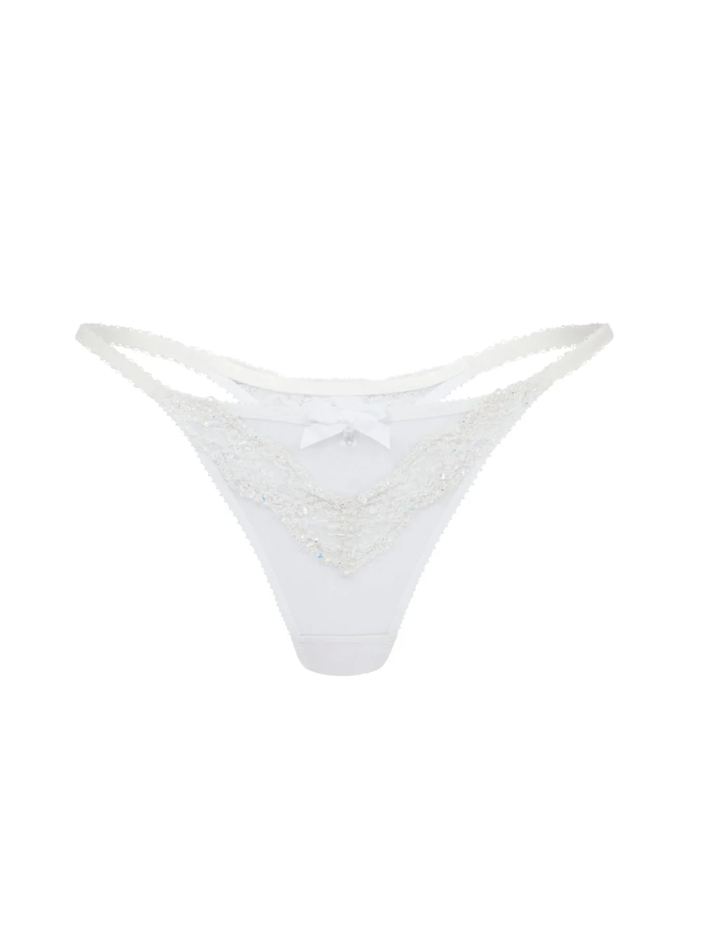 Agent Provocateur Darciee Thong in white