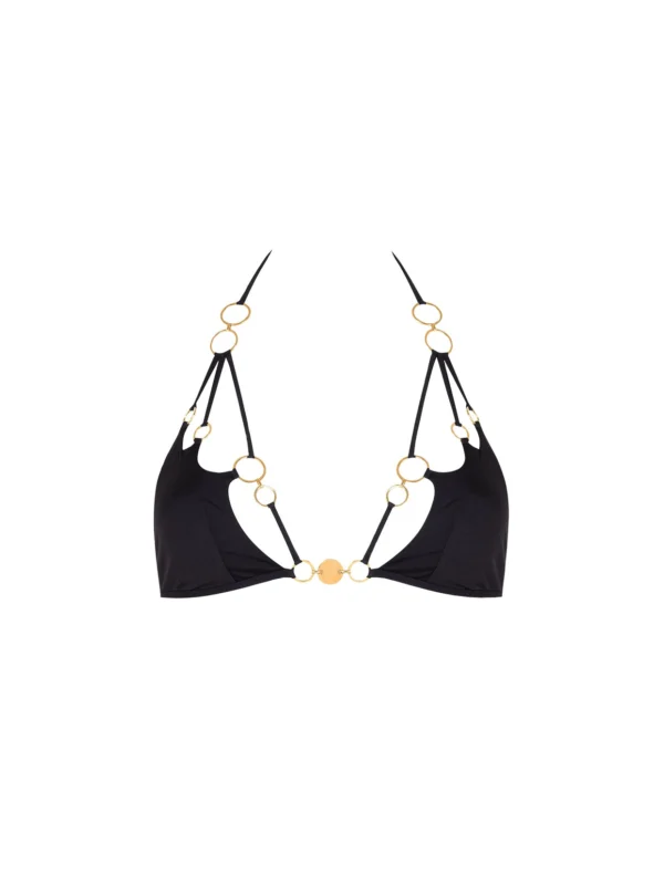 Agent Provocateur Davine Bikini Top in Black