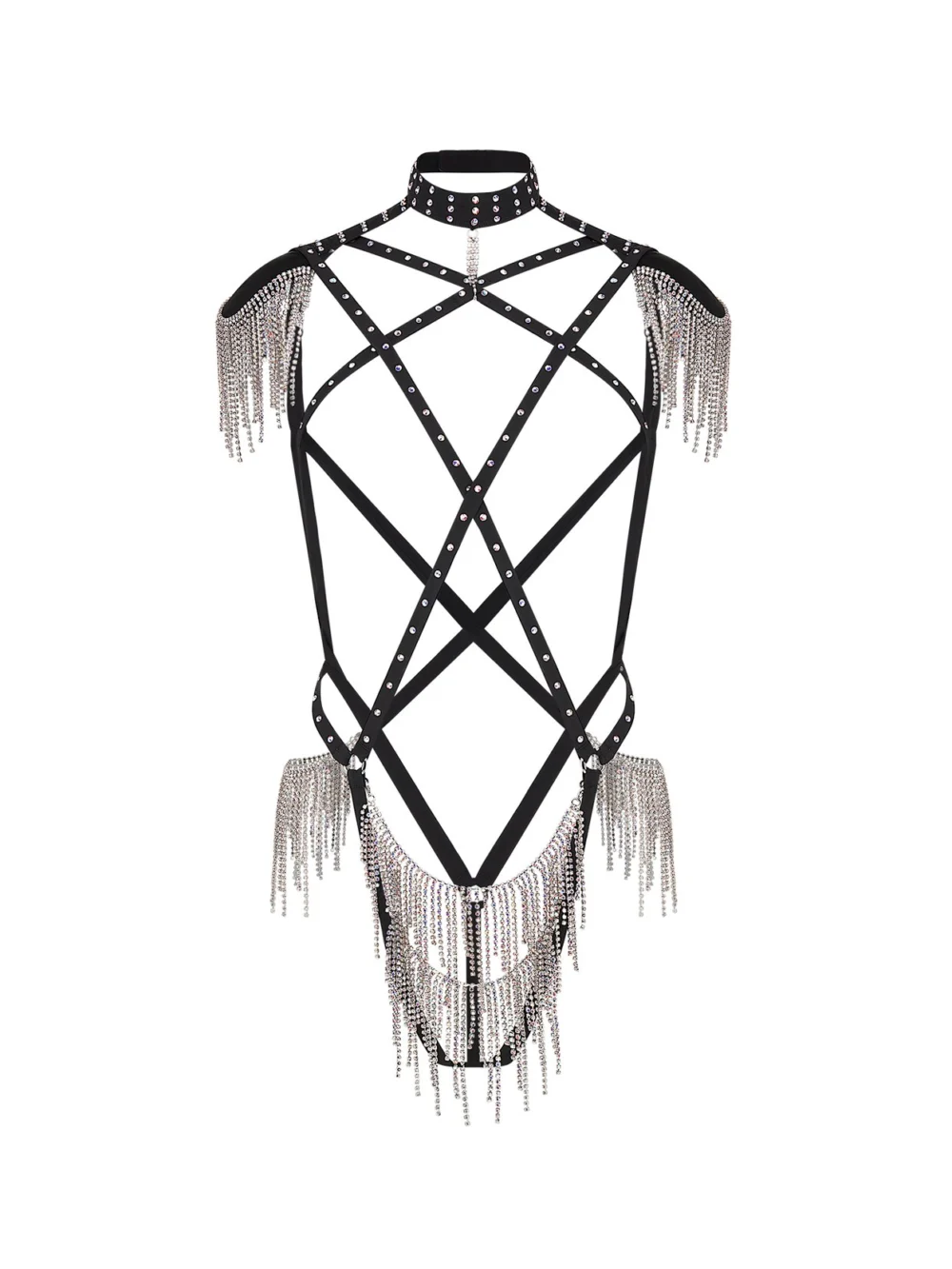 Agent Provocateur Deimante Playsuit in black ab