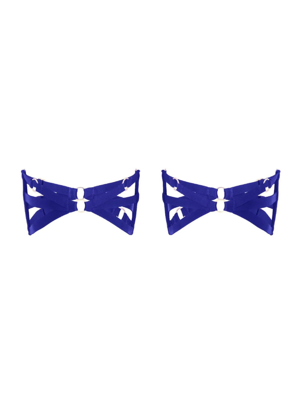 Agent Provocateur Dioni Garter Set in Cobalt