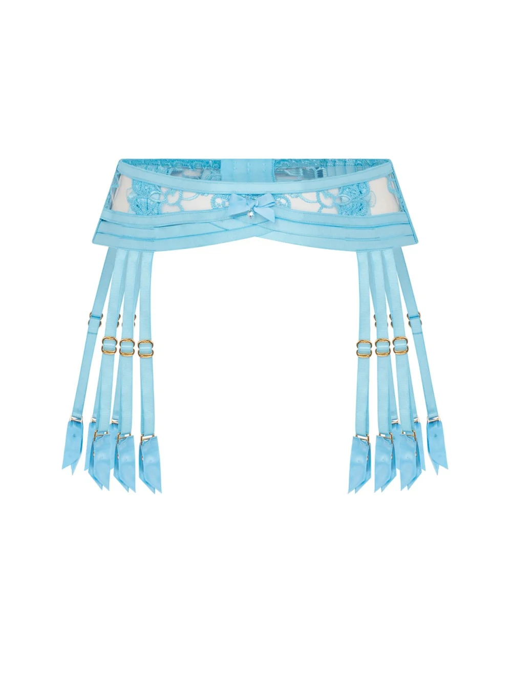 Agent Provocateur Dioni Suspender in Aqua
