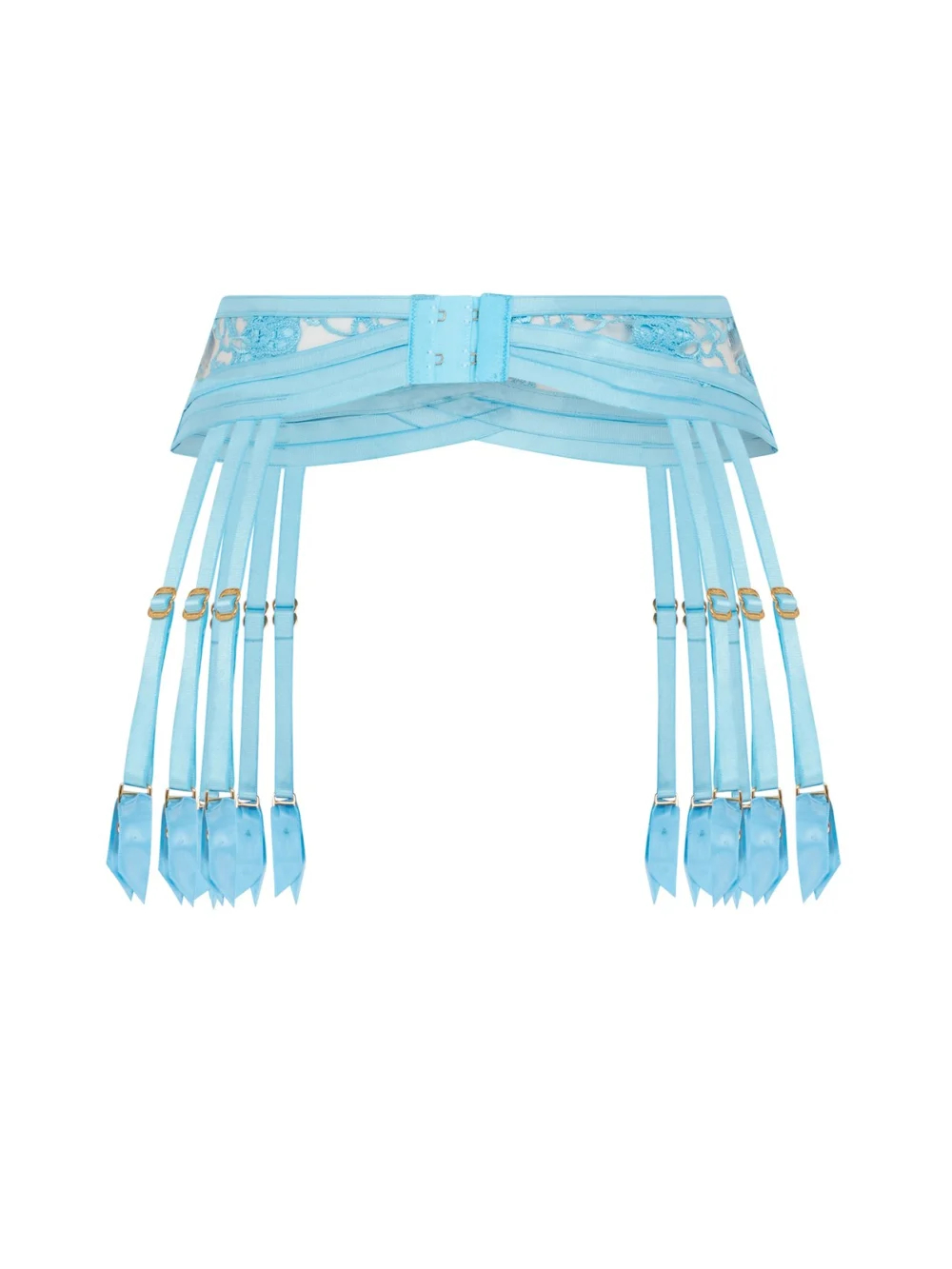 Agent Provocateur Dioni Suspender in Aqua, view 5