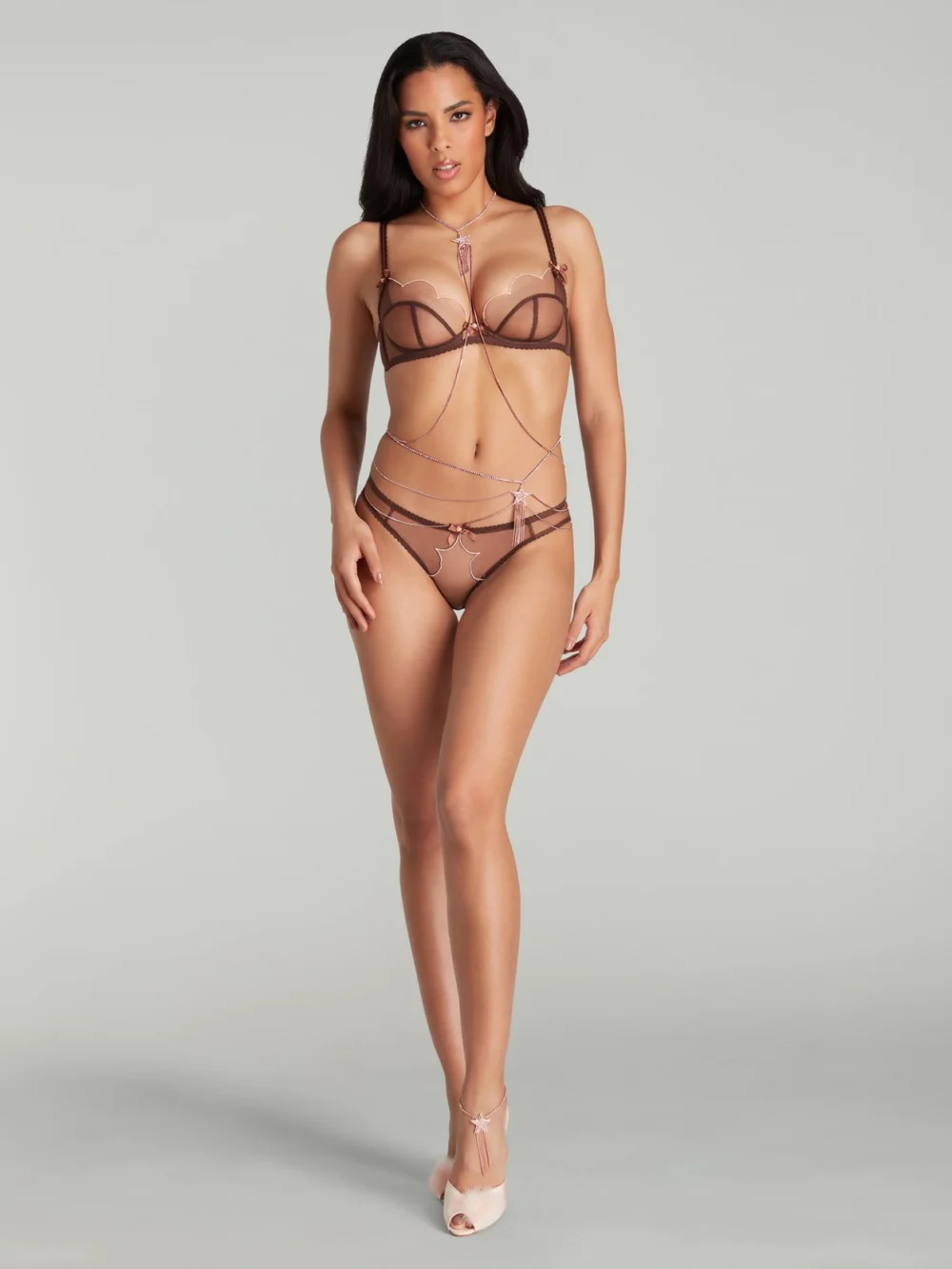 Agent Provocateur Dustie Anklet, view 4