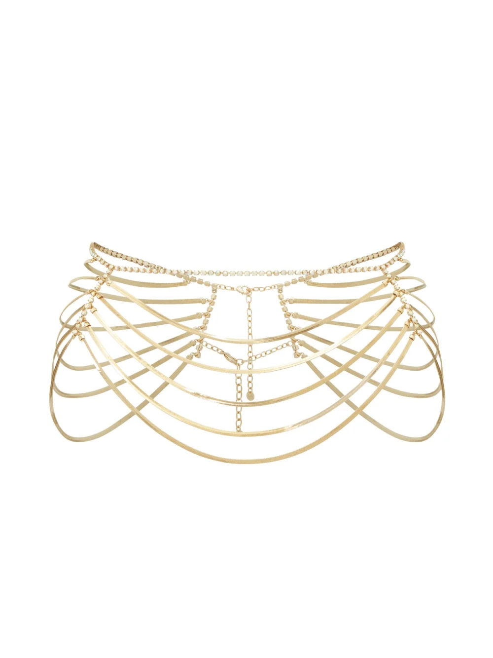 Agent Provocateur Florien Belt in gold irridescent