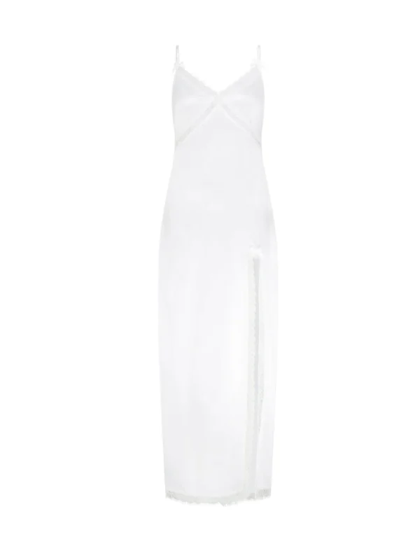Agent Provocateur Gisele Long Slip in White