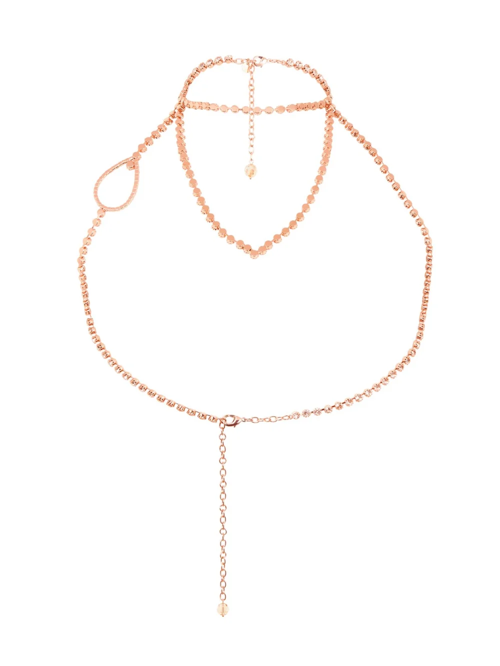 Agent Provocateur Glitz Body Chain, view 5