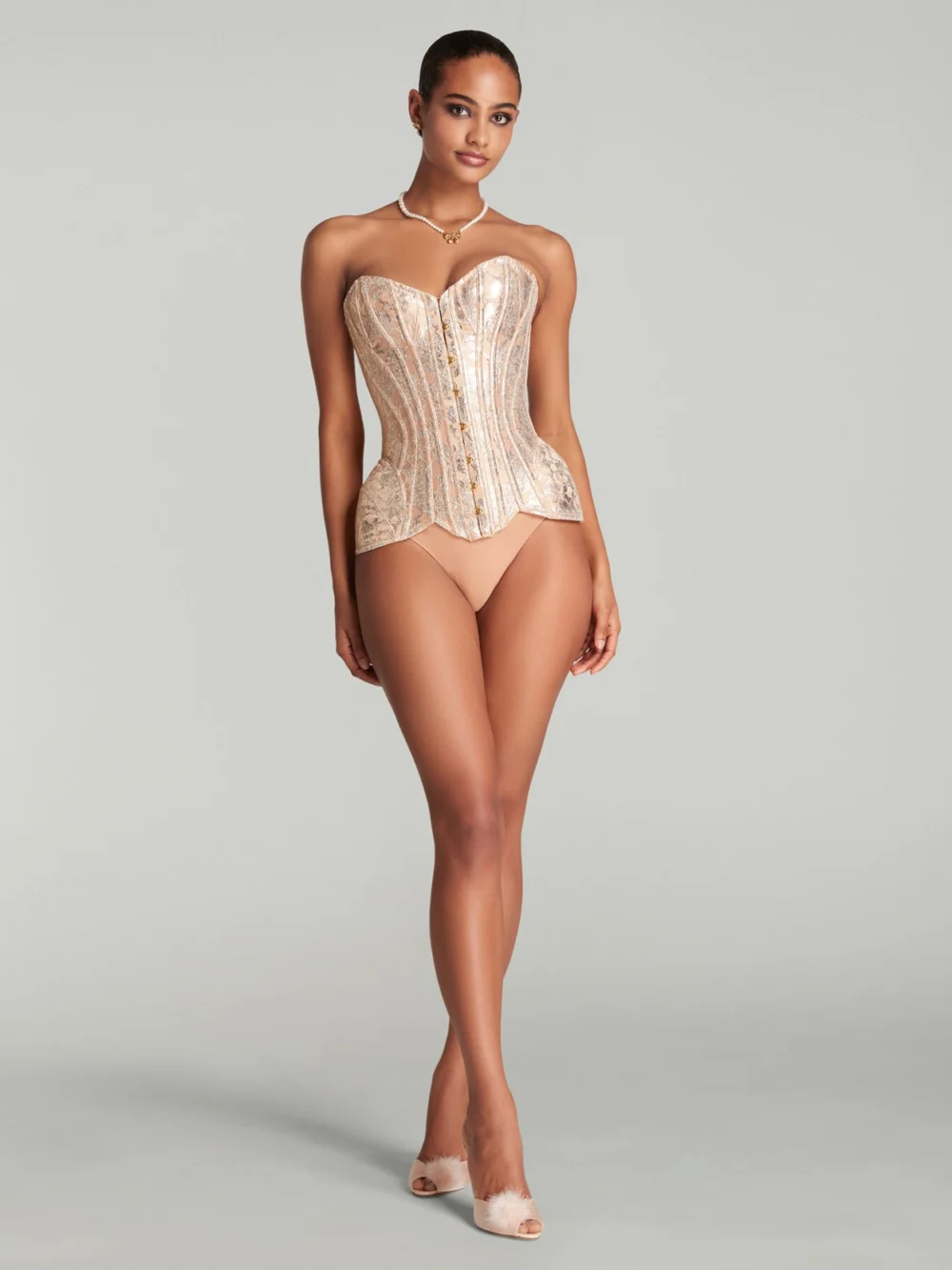 Agent Provocateur Goldie Corset, view 3