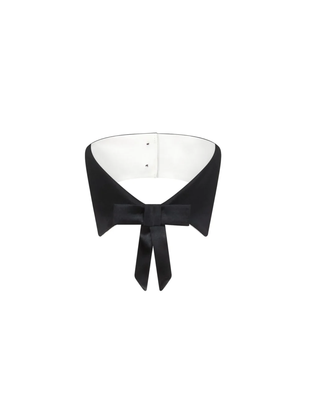 Agent Provocateur Honie Bow Tie in ivory black