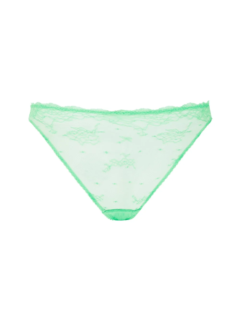 Agent Provocateur Isedora Full Brief in Green Neon Orange, view 6