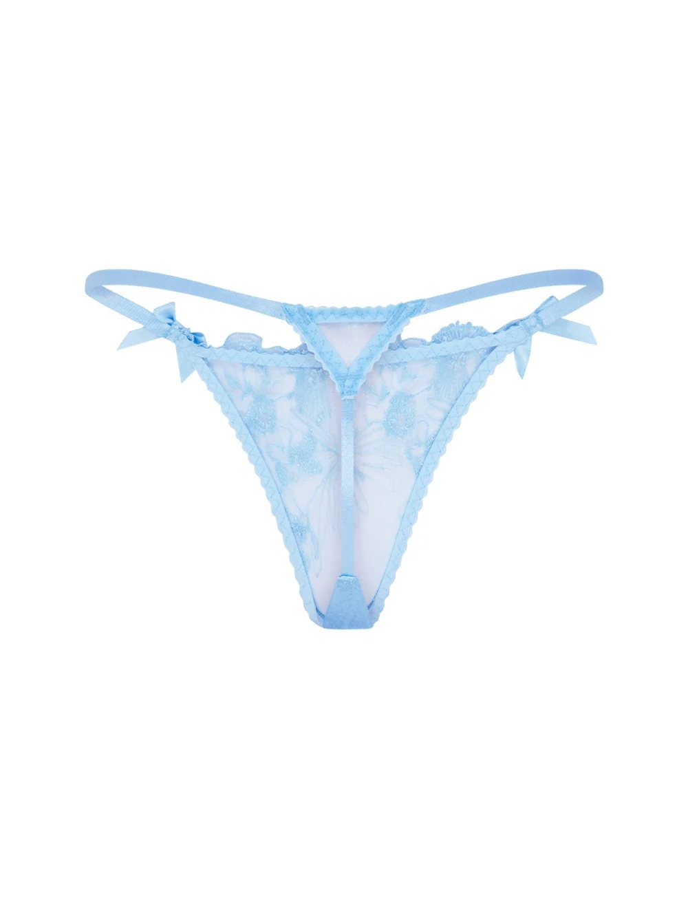 Agent Provocateur Jayce Thong in Baby Blue, view 6
